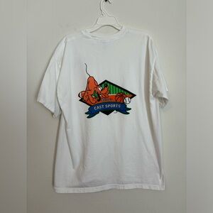 Vintage Y2K Cast Member Sports Champs Pluto T Shirt • Size XL